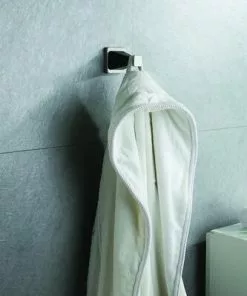 Tuscany® Audrey™ Chocolate Bronze/Brushed Nickel Robe Hook - Elegant Bathroom Hardware -Tuscany Shop 6751282 d