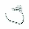 Tuscany® Forden Polished Chrome Wall-Mount Towel Ring - Elegant Bathroom Hardware