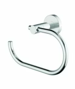 Tuscany® Forden Polished Chrome Wall-Mount Towel Ring - Elegant Bathroom Hardware