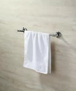 Tuscany® Victoria 18" Polished Chrome Towel Bar – Premium Bathroom Hardware -Tuscany Shop 6751313 IU 2