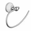 Tuscany® Winterset Polished Chrome Wall-Mount Towel Ring – Elegant Bathroom Hardware