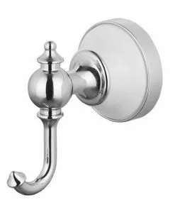 Tuscany® Winterset Polished Chrome Robe Hook - Elegant Bathroom Hardware -Tuscany Shop 6751321 Angle