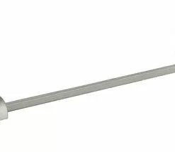 Tuscany® Free Fall 18" Brushed Nickel Towel Bar - Elegant Bathroom Hardware -Tuscany Shop 6751331 Angle