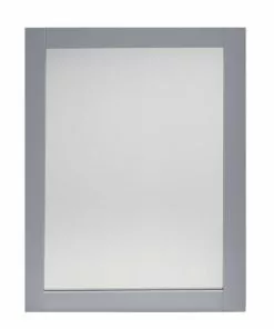 Tuscany® Rio 24"W X 31-1/2"H Gray Framed Mirror - Elegant Wall Decor