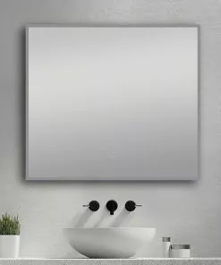 Tuscany® 36"W x 32"H Frameless LED Mirror - Modern Bathroom & Vanity Mirror -Tuscany Shop 6771719frontsceneoff1