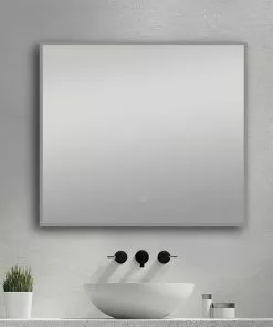 Tuscany® 36"W x 32"H Frameless LED Mirror - Modern Bathroom & Vanity Mirror -Tuscany Shop 6771719frontsceneon1