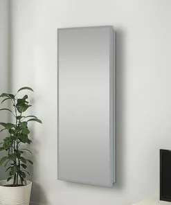 Tuscany® 18"W X 48"H Frameless LED Closet Mirror | Slim Modern Design for Home Decor -Tuscany Shop 6771722leftsceneoff1