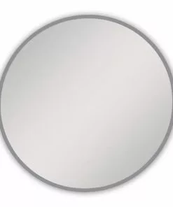 Tuscany® 24"W Round Frameless LED Mirror - Elegant Bathroom Decor -Tuscany Shop 6771724frontoff5