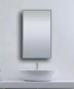 Tuscany® 18"W X 30"H LED Medicine Cabinet - Modern Bathroom Storage 10 Tuscany® 18"W X 30"H LED Medicine Cabinet - Modern Bathroom Storage -Tuscany Shop 6771726frontscenelightoff10