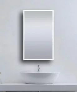 Tuscany® 18"W X 30"H LED Medicine Cabinet - Modern Bathroom Storage 11 Tuscany® 18"W X 30"H LED Medicine Cabinet - Modern Bathroom Storage -Tuscany Shop 6771726frontscenelighton10