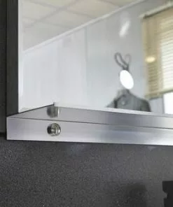 Tuscany® 48"W x 36"H Brushed Nickel Framed Mirror – Elegant Decorative Accent for Your Home -Tuscany Shop 6775592bn48u