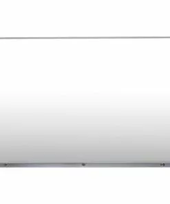 Tuscany® 60"W X 36"H Brushed Nickel Framed Mirror - Elegant Decorative Accent