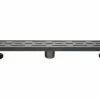 Tuscany® 24" Oil-Rubbed Bronze Offset Pattern Designer Linear Drain - Premium Plumbing Solution