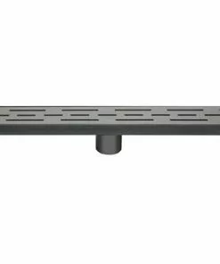 Tuscany® 24" Oil-Rubbed Bronze Offset Pattern Designer Linear Drain - Premium Plumbing Solution