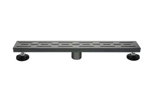 Tuscany® 24" Oil-Rubbed Bronze Offset Pattern Designer Linear Drain - Premium Plumbing Solution 1 Tuscany® 24" Oil-Rubbed Bronze Offset Pattern Designer Linear Drain - Premium Plumbing Solution
