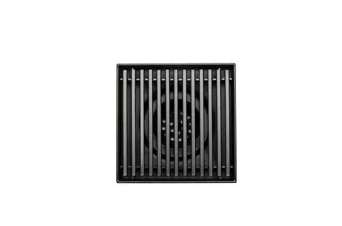 Tuscany® 4" Oil-Rubbed Bronze Heel Guard Pattern Grid Designer Square Drain - Premium Plumbing Solution 2 Tuscany® 4" Oil-Rubbed Bronze Heel Guard Pattern Grid Designer Square Drain - Premium Plumbing Solution - Image 2