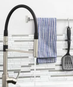 Tuscany® Salton One-Handle Pull-Down Stainless Steel Kitchen Faucet – Modern & Durable -Tuscany Shop 903t11088ss 066