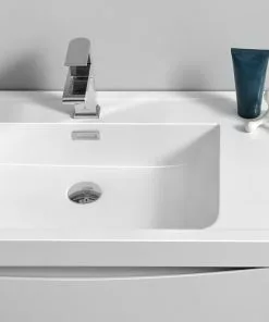 Fresca Tuscany 39.5"W White Vanity with Acrylic Top & Integrated Bowl - Modern Bathroom Design 15 Fresca Tuscany 39.5"W White Vanity with Acrylic Top & Integrated Bowl - Modern Bathroom Design -Tuscany Shop FVN9140WH 7