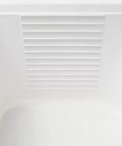 Tuscany® 24"W X 21-1/2"D White Cabinet with ABS Laundry/Utility Tub & Faucet 8 Tuscany® 24"W X 21-1/2"D White Cabinet with ABS Laundry/Utility Tub & Faucet -Tuscany Shop QL054 Washboard