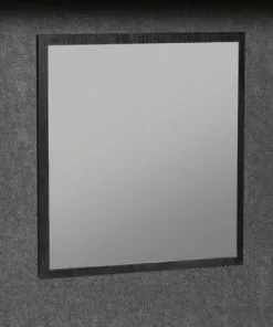 Tuscany® Verona 24"W X 14"D Black Vanity with White Ceramic Top & Integrated Bowl - Modern Bathroom Vanity Set with Mirror -Tuscany Shop YG2414BL 2D5